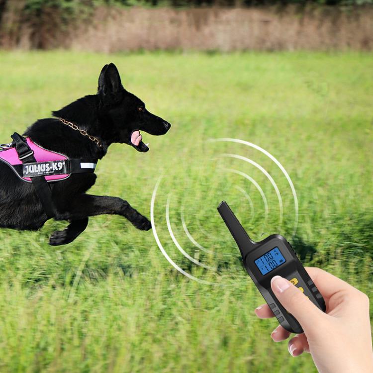 T720 1000m Pet Intelligent Electric Shock Remote Control Dog Training Device(Yellow) - Training Aids by PMC TechLife | Online Shopping South Africa | PMC TechLife | Buy Now Pay Later Mobicred