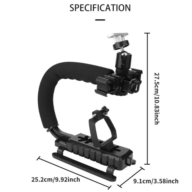 For DJI Air 2 / Air 2S CQT U-shape Handheld Stabilizer Kit For Cinematic Shots, Wedding Videography & Daily Vlogging - free shipping - PMC TechLife - Order now!