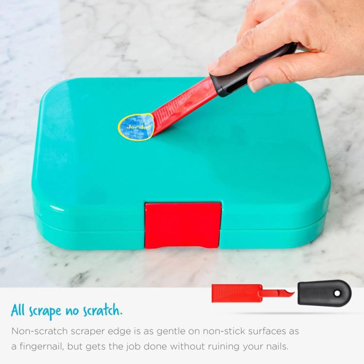 2 In 1 Cleaning Scraper Sticker Tool Household Cleaning Scrubber(Blue) - free shipping - PMC TechLife - Order now!