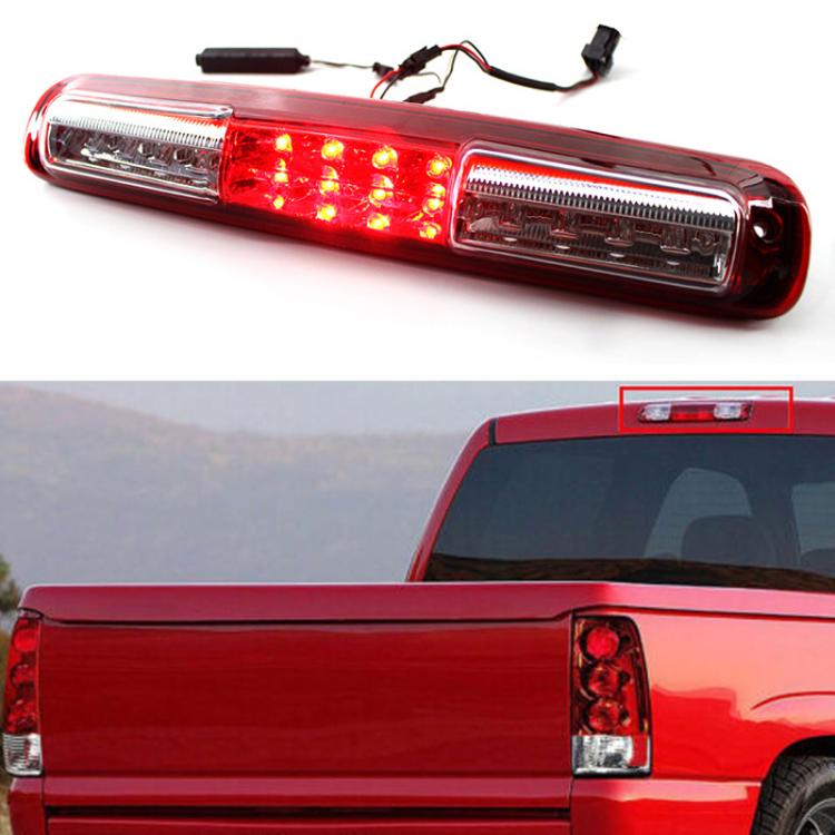 For Chevrolet Silverado 1999-2006 Car High Mount Brake Light LED Third Brake Signal Lamp OE 16525205 5978318 923240(Red) - free shipping - PMc TechLife - Order now!