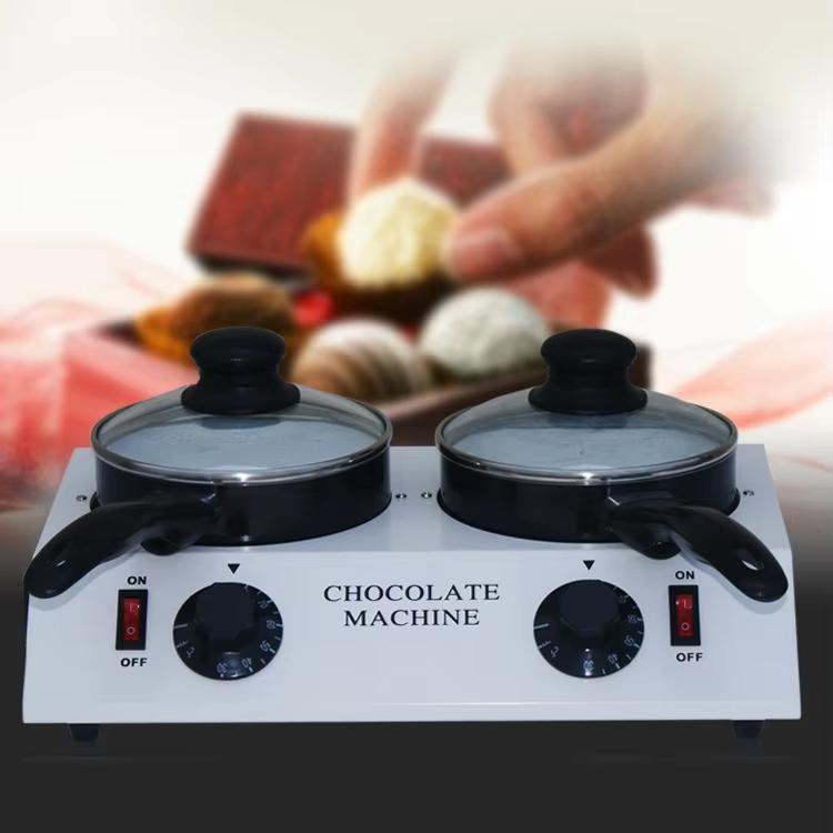 Dessert Making Double Cylinder Chocolate Hot Melt Machine EU Plug - free shipping - PMC TechLife - Order now!