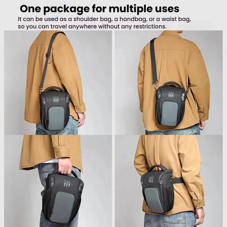 Cwatcun D1 Small Lightweight Portable Leather Film Material Camera Crossbody Bag - free shipping - PMC TechLife - Order now!