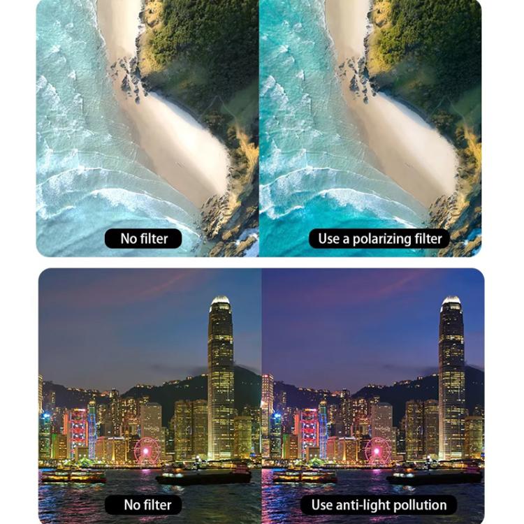 For DJI Mavic 4 Pro JSR Filter Lens Protector, Style: CPL+ND16+NIGHT - free shipping - PMC TechLife - Order now!