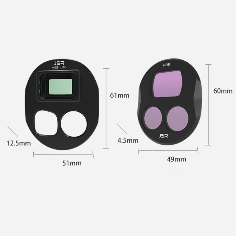 For DJI Mavic 4 Pro JSR Wide Angle Lens Aerial Lens Accessories, Style: WIDE+CPL+GND16+GND32 - free shipping - PMC TechLife - Order now!