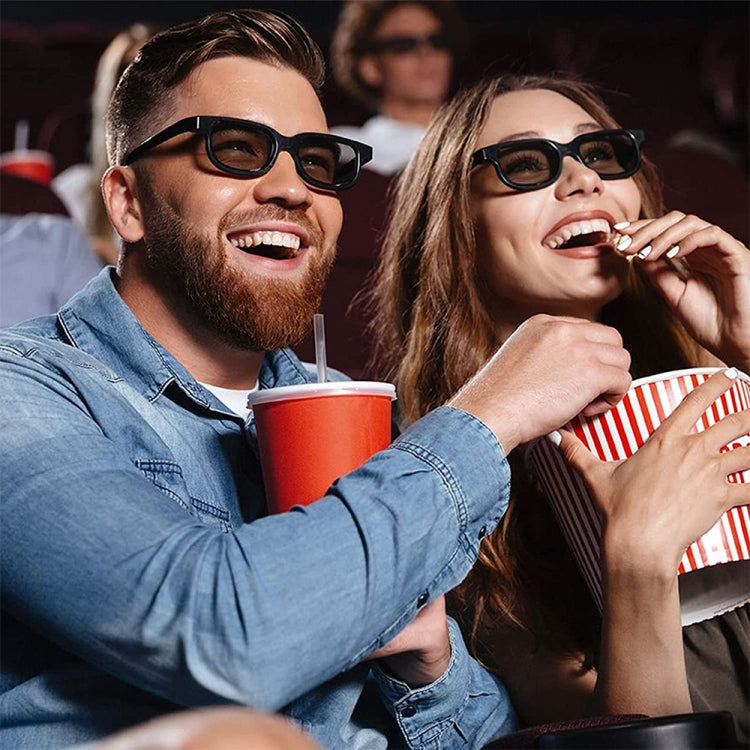 3D Film Special Polarized Glasses, Non-flash Stereo 3D Glasses - VR Headset by PMC TechLife | Online Shopping South Africa | PMC TechLife