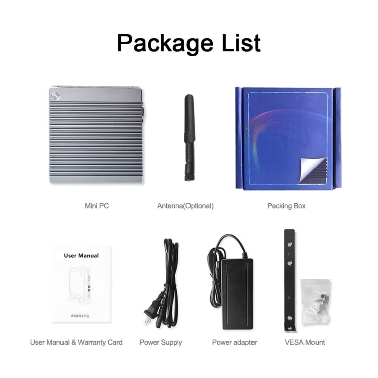 K660S Windows and Linux System Mini PC, Intel Celeron Processor N2840 Quad-Core 1.83- 2.25GHz, 8GB RAM + 128GB SSD, US Plug - Windows Mini PCs by PMc TechLife | Online Shopping South Africa | PMc TechLife | Buy Now Pay Later Mobicred