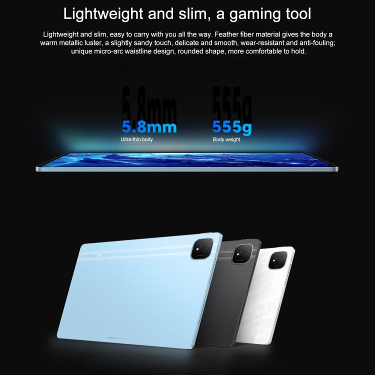 Honor Pad GT Pro WiFi Tablet PC, 12.3 inch 8GB+256GB MagicOS 8.0.1 Qualcomm Snapdragon 8s Gen 3 Octa Core (White) - free shipping - PMc TechLife - Order now!