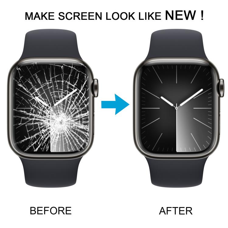 For Apple Watch Series 9 41mm Front Screen Outer Glass Lens with OCA - free shipping - PMc TechLife - Order now!