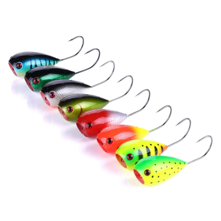 HENGJIA PO036 8cm/13g Big Mouth Single Hook Hitting Water Wave Hard Bait Lure Outdoor Fishing Gear Lure Fishing Bait Fishing Tackle (PO036-6) - Fishing Lures by HENGJIA | Online Shopping South Africa | PMC TechLife | Buy Now Pay Later Mobicred