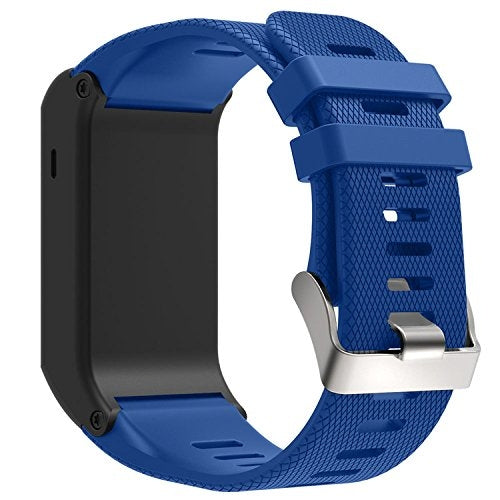 Silicone Sport Watch Band for Garmin Vivoactive HR Blue ZA