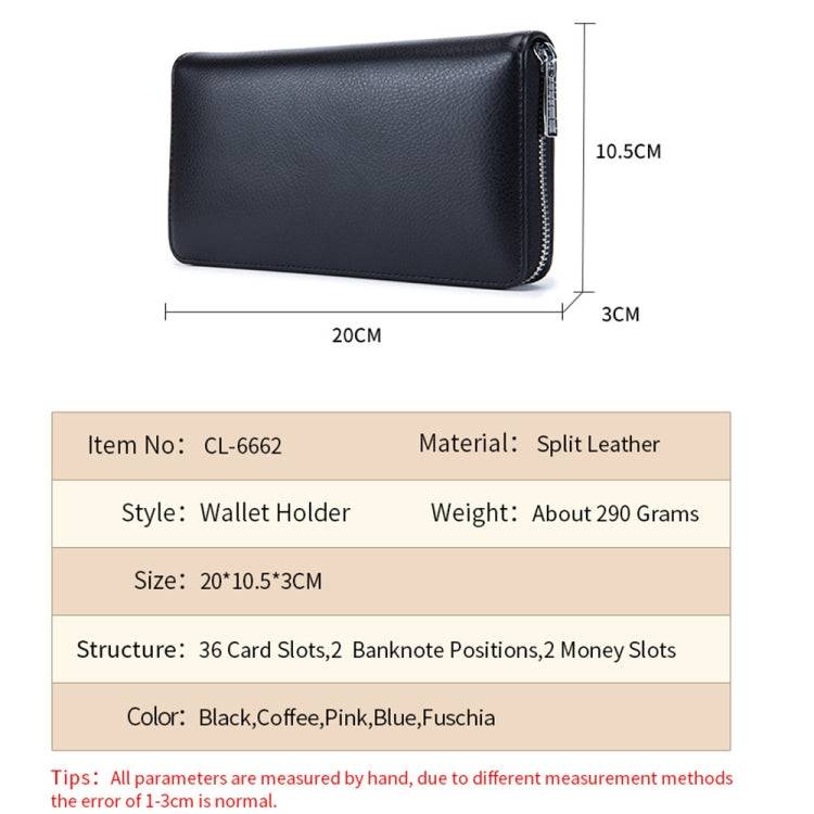 Two-Layer Cowhide Leather Organ Card Holder Multiple-Card RFID Anti-Theft Wallet Bag(Coffee) - Antimagnetic RFID Package by PMC TechLife | Online Shopping South Africa | PMC TechLife | Buy Now Pay Later Mobicred