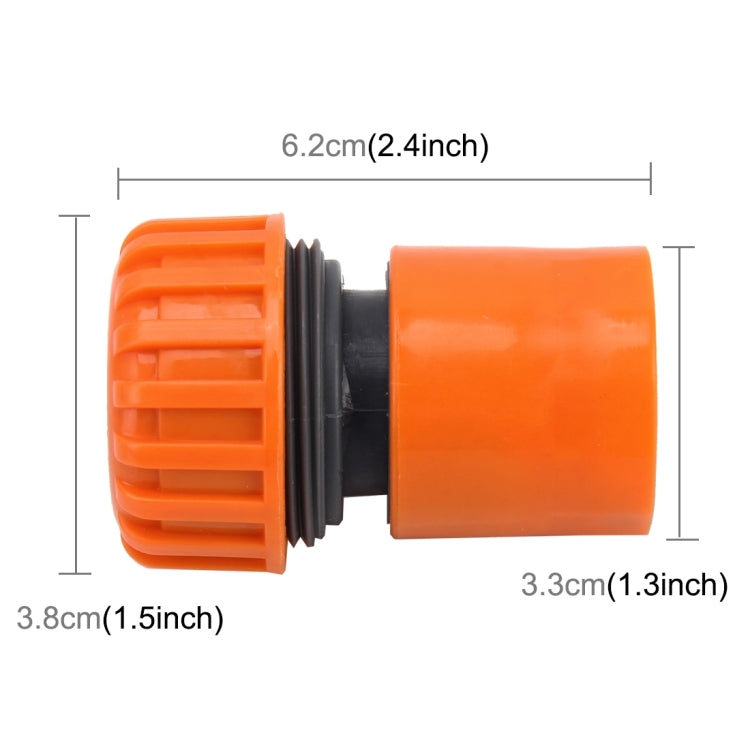 Hose Connector Garden Tools Quick Connectors Repair Damaged Leaky Adapter Garden Water Irrigation 3/4 inch Connector Joints Garden Irrigation Watering Straight Gun, Random Color Delivery - free shipping - PMC TechLife - Order now!