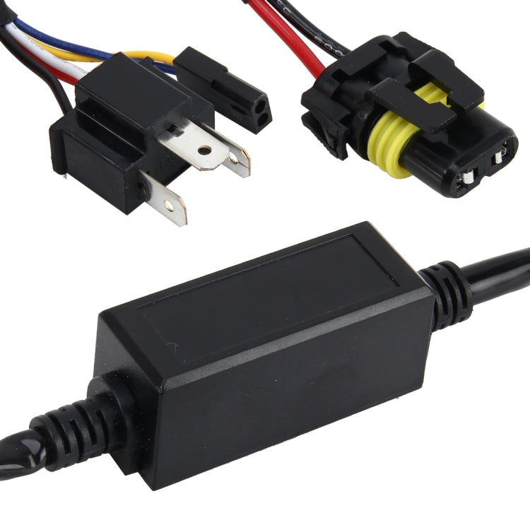 2 PCS DC 12V Universal H4 Bulb Harness Wiring Relay Harness Relay Wiring HID Relay Wiring Harness HID H4 Xenon Light System Relay Harness for Hi/Lo HID - free shipping - PMC TechLife - Order now!