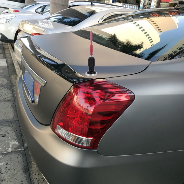 PS-5506 Universal Car Magnetic Roof Mount Base Radio AM/FM Aerial Amplified Antenna(Red) - free shipping - PMC TechLife - Order now!