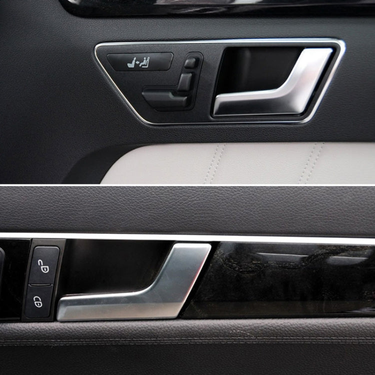 Car Right Side Electroplating Matte Inner Door Handle for Mercedes-Benz C Class W204 / X204 2008-2015, Left and Right Drive Universal - free shipping - PMC TechLife - Order now!