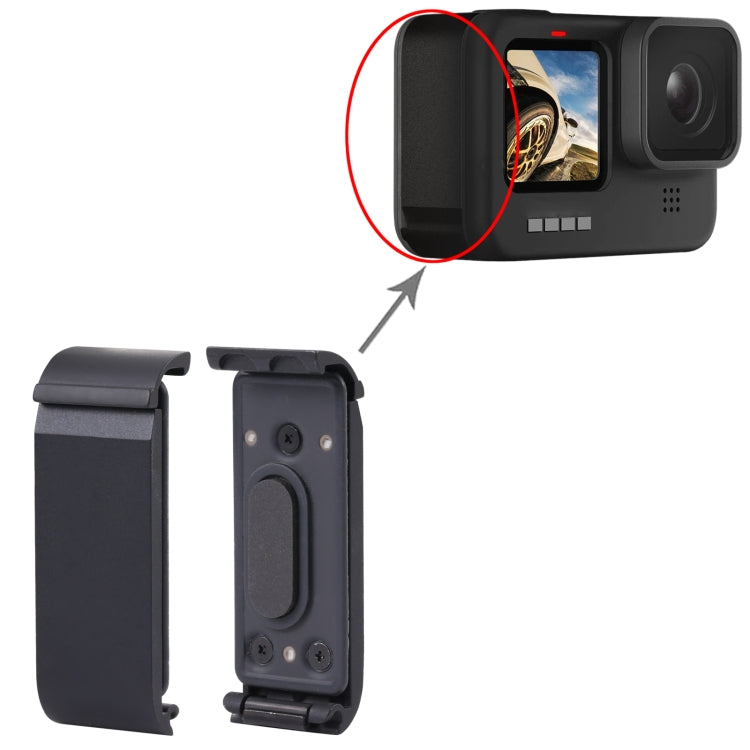 Original Metal Side Cover For GoPro Hero 11 / HERO10 Black / HERO9 Black / HERO10 Black - by PMC TechLife | Online Shopping South Africa | PMC TechLife