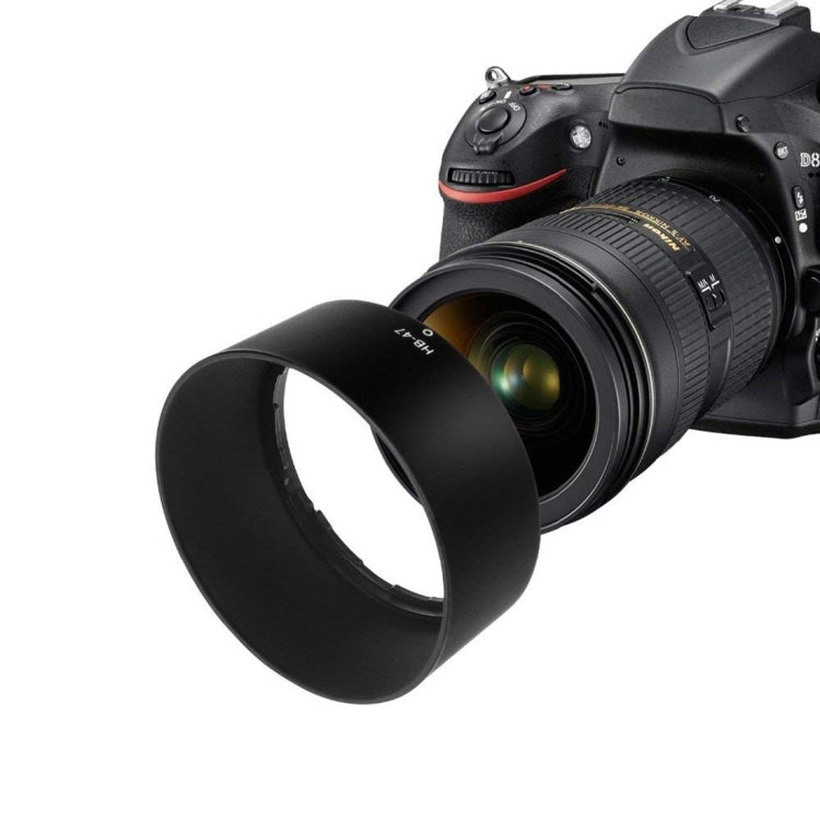 HB-47 Lens Hood Shade for Nikon AF-S Nikkor 50mm f/1.4G, AF-S Nikkor 50mm f/1.8G Lens - Lens Hood by PMC TechLife | Online Shopping South Africa | PMC TechLife