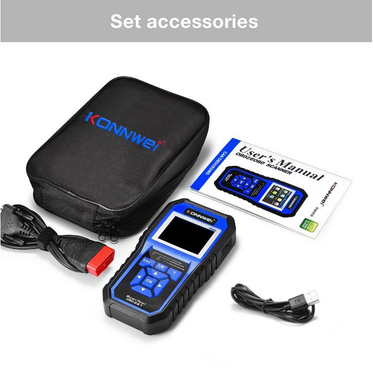 KONNWEI KW450 Car 2.8 inch TFT Color Screen Battery Tester Support 2 Languages / System XP WIN7 WIN8 WIN10 - free shipping - PMC TechLife - Order now!