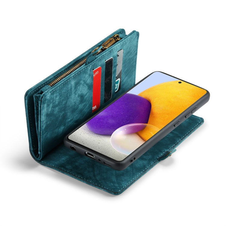 For SamsuFor Samsung Galaxy S21+ 5G CaseMe-008 Detachable Multifunctional Flip Leather Phone Case(Green) - free shipping - PMC TechLife - Order now!