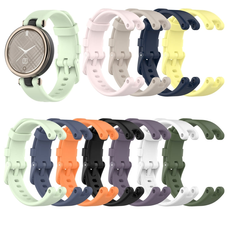 Compatible with Garmin Lily Silicone Watch Band with Dismantling Tools(Grey) - Watch Bands by PMC TechLife | Online Shopping South Africa | PMC TechLife | Buy Now Pay Later Mobicred