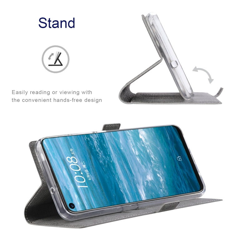 For OnePlus 9 Pro ViLi K Series Shockproof TPU + PU Leather Magnetic Buckle Horizontal Flip Case with Card Slots & Wallet & Holder(Grey) - OnePlus Cases by ViLi | Online Shopping South Africa | PMC TechLife | Buy Now Pay Later Mobicred