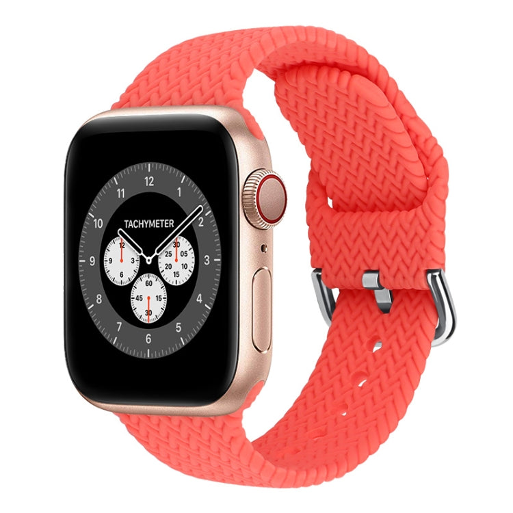 Braided silicone 2024 apple watch band