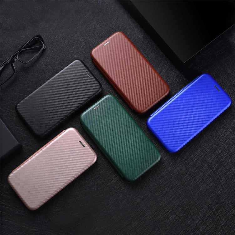 For Nokia X10 Carbon Fiber Texture Horizontal Flip TPU + PC + PU Leather Case with Card Slot(Black) - free shipping - PMC TechLife - Order now!
