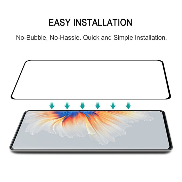 For Xiaomi Mi Mix 4 25 PCS 3D Curved Edge Full Screen Tempered Glass Film(Black) - by PMC TechLife | Online Shopping South Africa | PMC TechLife
