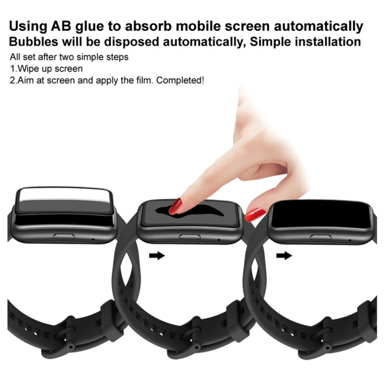 Compatible with Garmin Venu SQ IMAK HD High Transparent Wear-resistant Watch Screen Protective Film - Screen Protector by imak | Online Shopping South Africa | PMC TechLife | Buy Now Pay Later Mobicred
