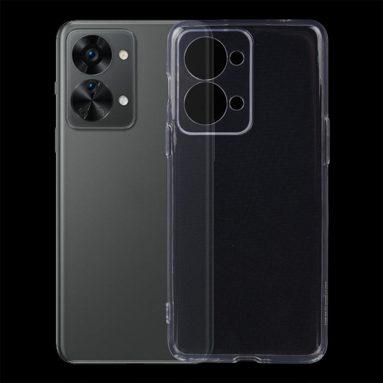 For OnePlus Nord 2 5G 0.75mm Ultra-thin Transparent TPU Soft Protective Case