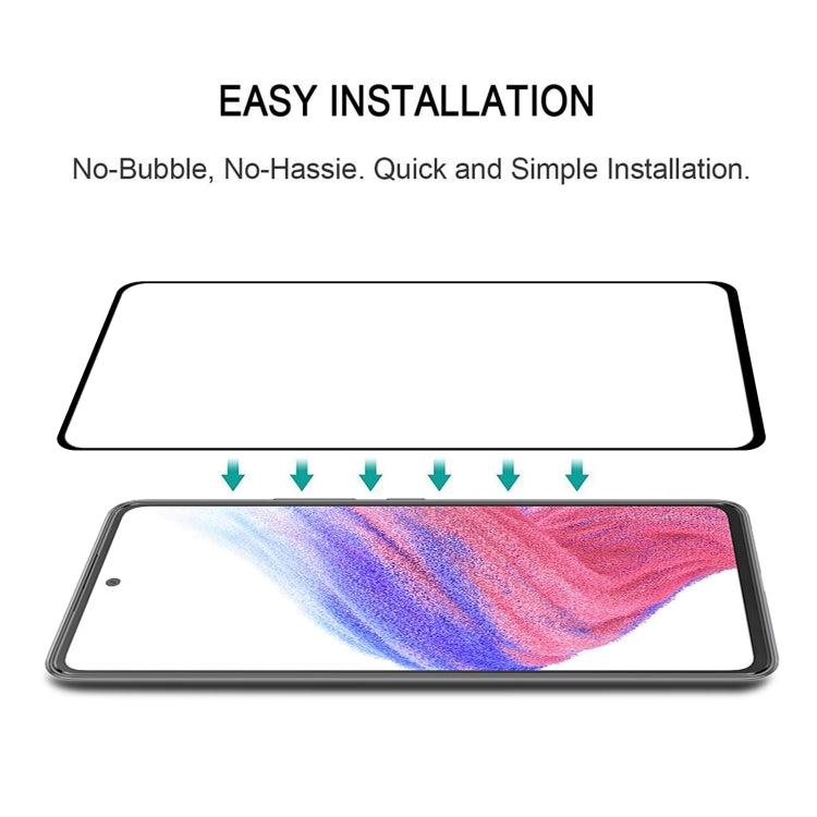 25 PCS Full Glue Cover Screen Protector Tempered Glass Film For Samsung Galaxy A53 5G - free shipping - PMC TechLife - Order now!