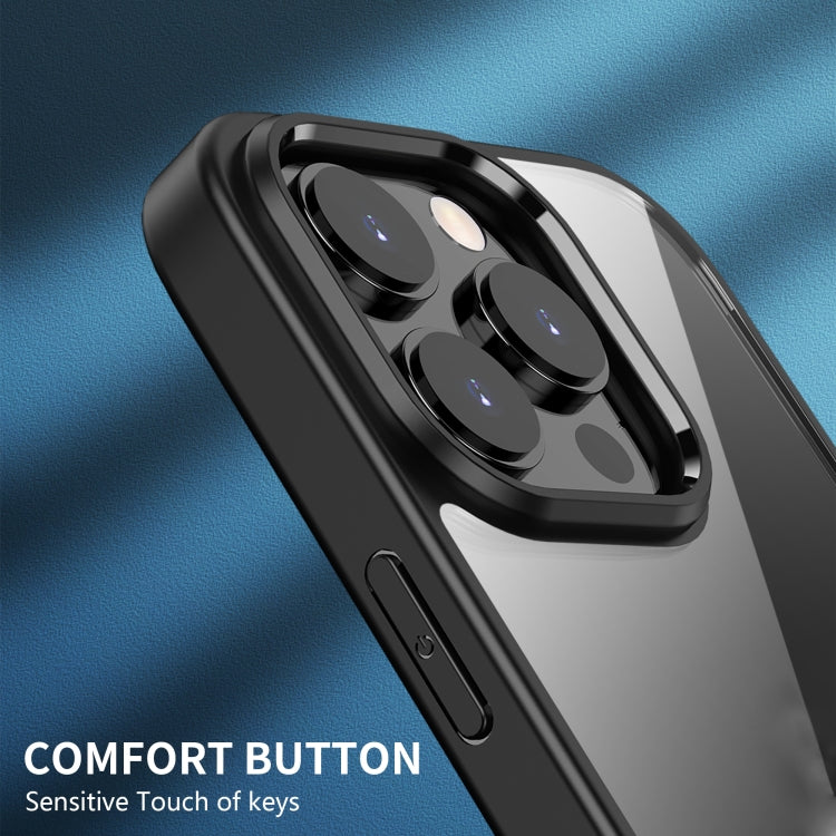 For iPhone 14 Plus iPAKY Shockproof PC + TPU Protective Phone Case (Blue) - iPhone 14 Plus Cases by iPAKY | Online Shopping South Africa | PMC TechLife | Buy Now Pay Later Mobicred