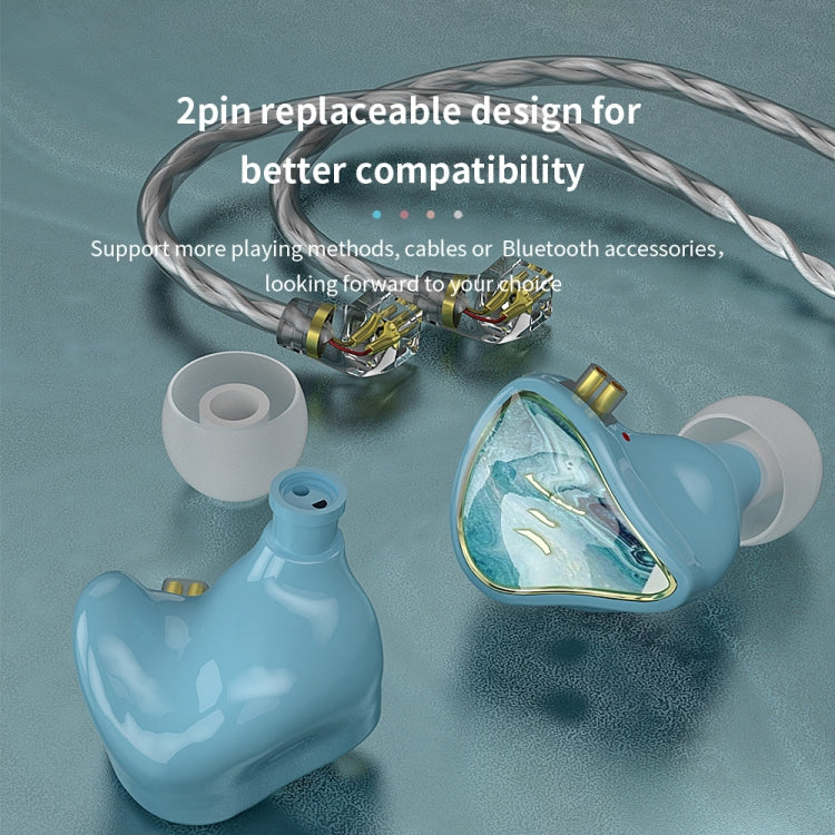 CVJ Hybrid Technology HiFi Music Wired Earphone With Mic(River) - free shipping - PMC TechLife - Order now!