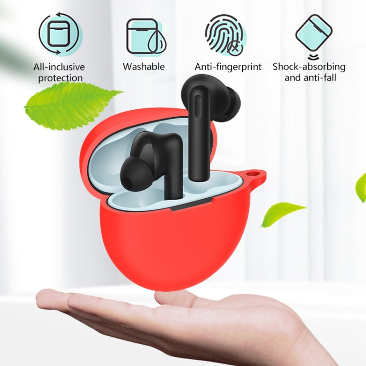 For OPPO Enco Air 2i Wireless Earphone Silicone Protective Case(White) - Other Earphone Case by PMC TechLife | Online Shopping South Africa | PMC TechLife