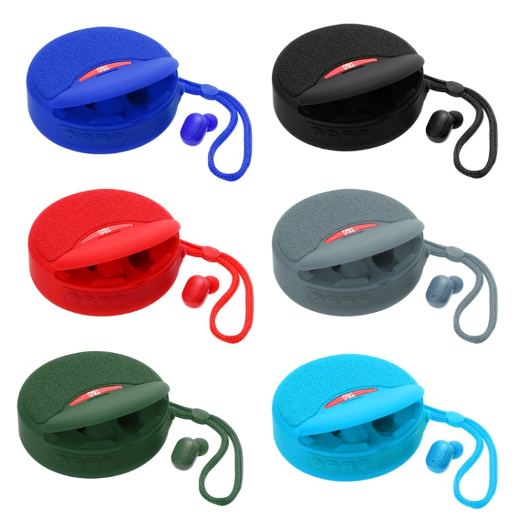 T&G TG808 2 in 1 Mini Wireless Bluetooth Speaker Wireless Headphones(Blue) - Mini Speaker by T&G | Online Shopping South Africa | PMC TechLife | Buy Now Pay Later Mobicred