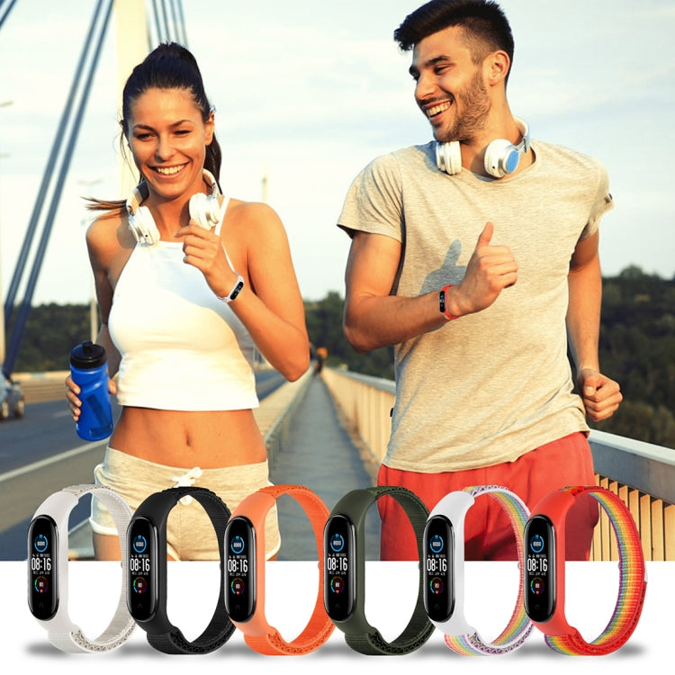 For Xiaomi Mi Band 3 / 4 / 5 / 6 / 7 Nylon Loop Watch Band(Seven Colors) - free shipping - PMC TechLife - Order now!