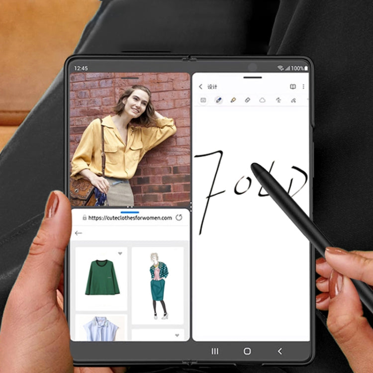 GKK Folding Screen Phone Dedicated Touch Capacitive Pen Stylus For Samsung Galaxy Z Fold2 5G/Z Fold3 5G/Z Fold4/S21/S21 FE 5G/S21+ 5G/S22 5G/S22+ 5G - Stylus Pen by GKK | Online Shopping South Africa | PMC TechLife | Buy Now Pay Later Mobicred