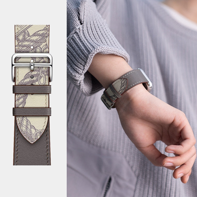 For Google Pixel Watch Genuine Leather Watch Band(Ink Blue+Marl) - free shipping - PMC TechLife - Order now!