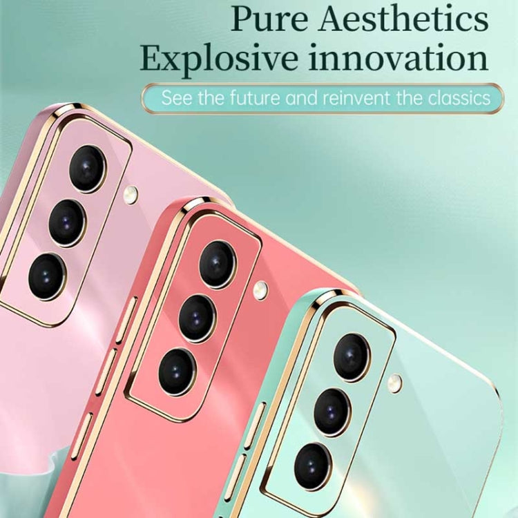For Samsung Galaxy S21 5G XINLI Straight Edge 6D Electroplate TPU Phone Case(White) - free shipping - PMC TechLife - Order now!