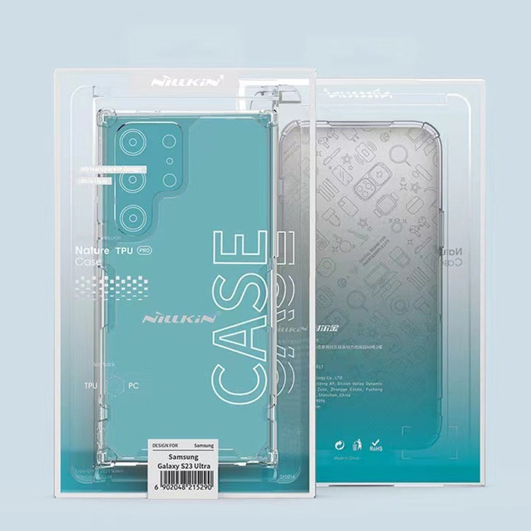 For Samsung Galaxy S23 Ultra 5G NILLKIN PC + TPU Phone Case(Transparent) - Galaxy S23 Ultra 5G Cases by NILLKIN | Online Shopping South Africa | PMC TechLife
