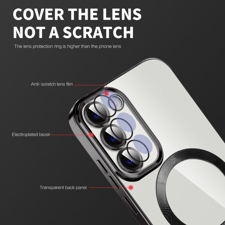 For Samsung Galaxy S23 5G CD Texture Plating TPU MagSafe Phone Case with Lens Film(Dark Green) - free shipping - PMC TechLife - Order now!