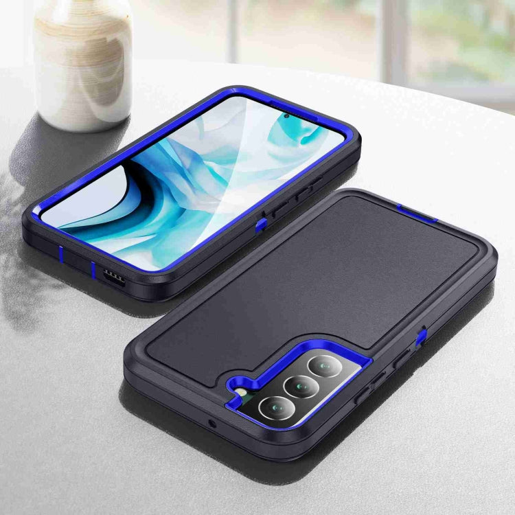 For Samsung Galaxy S23 5G Life Waterproof Rugged Phone Case(Dark Blue + Royal Blue) - free shipping - PMC TechLife - Order now!
