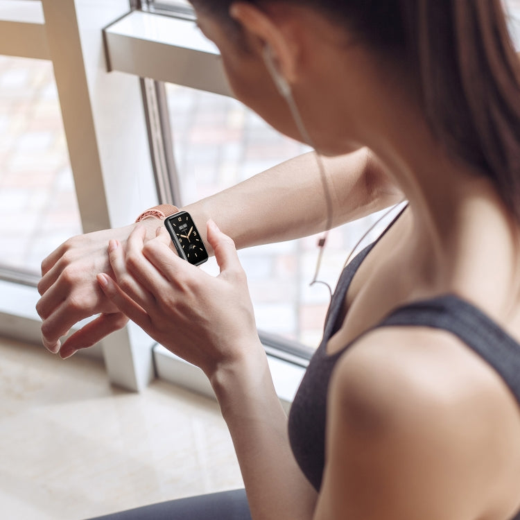 For Xiaomi Mi Band 7 Pro Loop Nylon Watch Band(Pink) - Smart Wear by PMC TechLife | Online Shopping South Africa | PMC TechLife