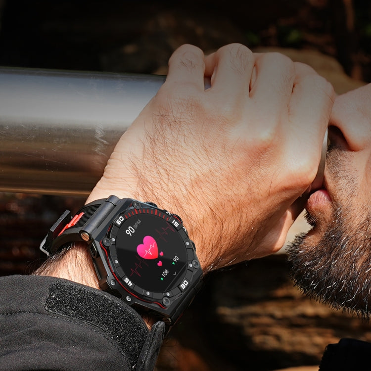 CT18 1.43 inch AMOLED Screen Smart Watch Supports Bluetooth Call/Blood Oxygen Detection(Red) - by PMC TechLife | Online Shopping South Africa | PMC TechLife