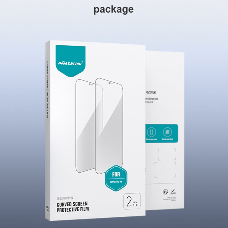 For OPPO Find X6 NILLKIN Impact Resistant Curved Surface Tempered Glass Film - by NILLKIN | Online Shopping South Africa | PMC TechLife | Buy Now Pay Later Mobicred