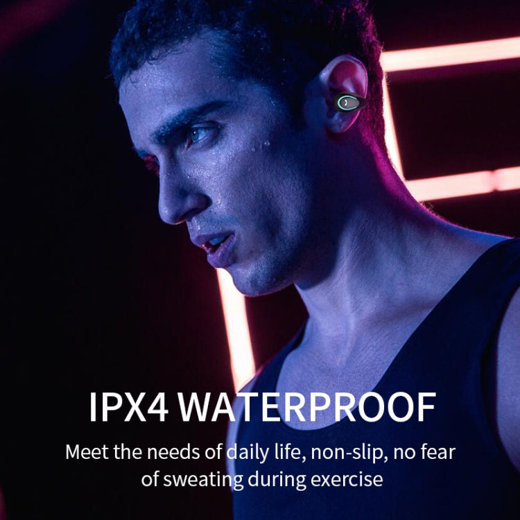 YX08 Ultra-light Ear-hook Stereo Wireless V5.0 Bluetooth Earphones(White) - Bluetooth Earphone by PMC TechLife | Online Shopping South Africa | PMC TechLife