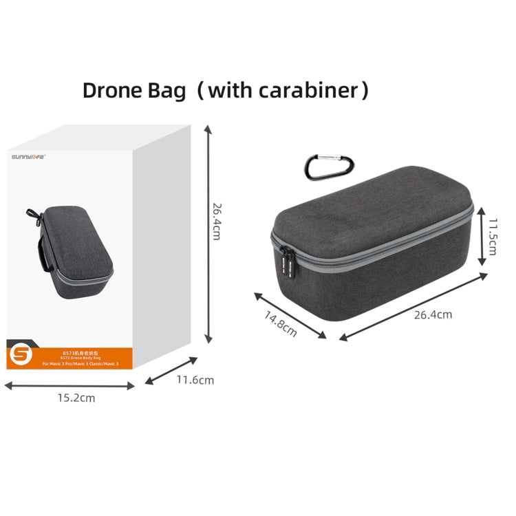 For DJI Mavic 3 Pro / 3 Classic / 3 Sunnylife Storage Bag Handbag Drone Body Bag - free shipping - PMC TechLife - Order now!