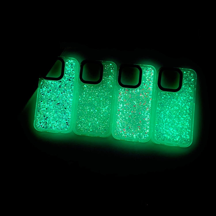 For iPhone 13 Pro Noctilucent Light Drip Glue Shockproof Phone Case(Green) - free shipping - PMC TechLife - Order now!