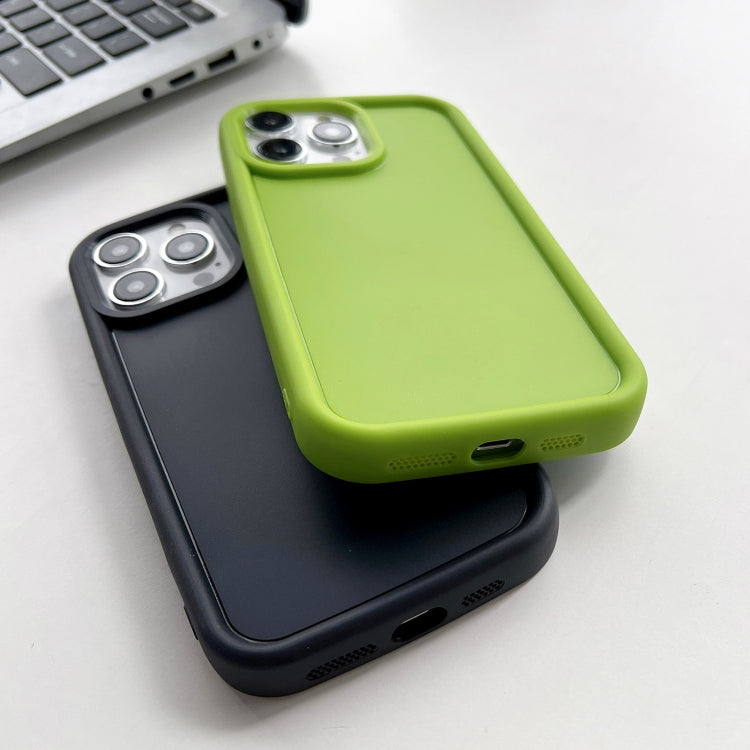 For iPhone 12 Shockproof Frame Frosted TPU Phone Case(Beige) - free shipping - PMC TechLife - Order now!