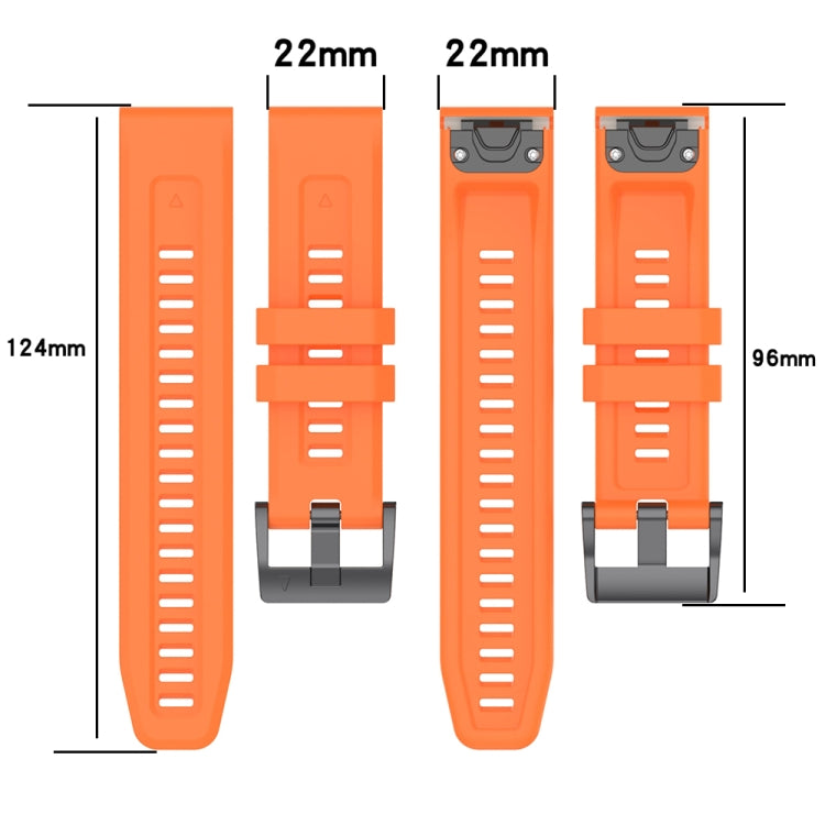 Compatible with Garmin Instinct 2 Solar Solid Color Silicone Watch Band(White) - free shipping - PMC TechLife - Order now!